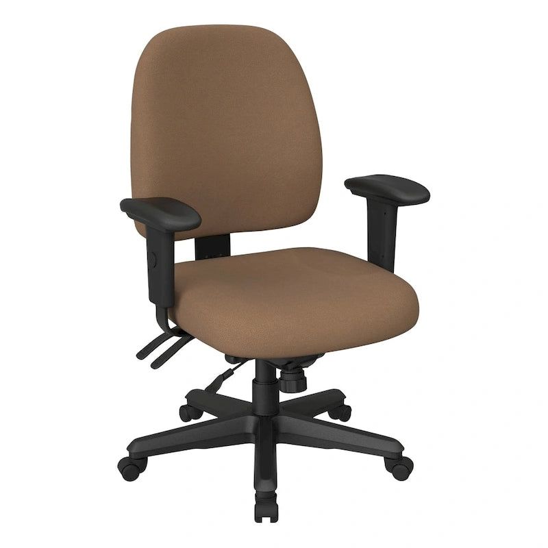 Ergonomischer Bürostuhl mit mittelhoher Rückenlehne
