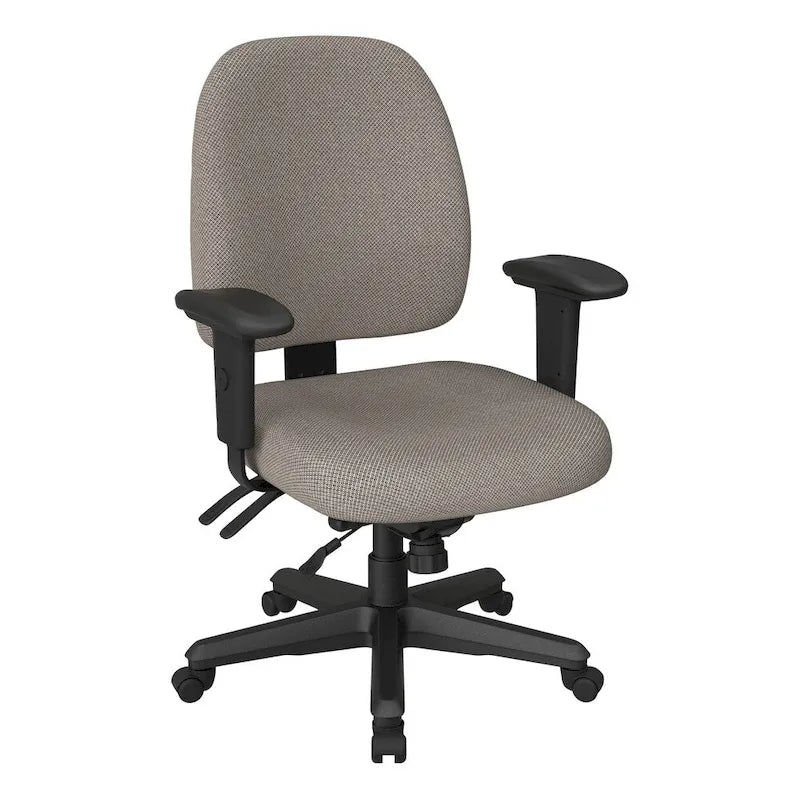 Ergonomischer Bürostuhl mit mittelhoher Rückenlehne