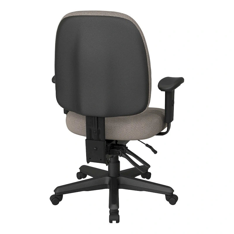 Ergonomischer Bürostuhl mit mittelhoher Rückenlehne