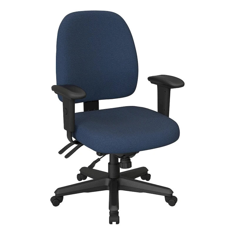 Ergonomischer Bürostuhl mit mittelhoher Rückenlehne