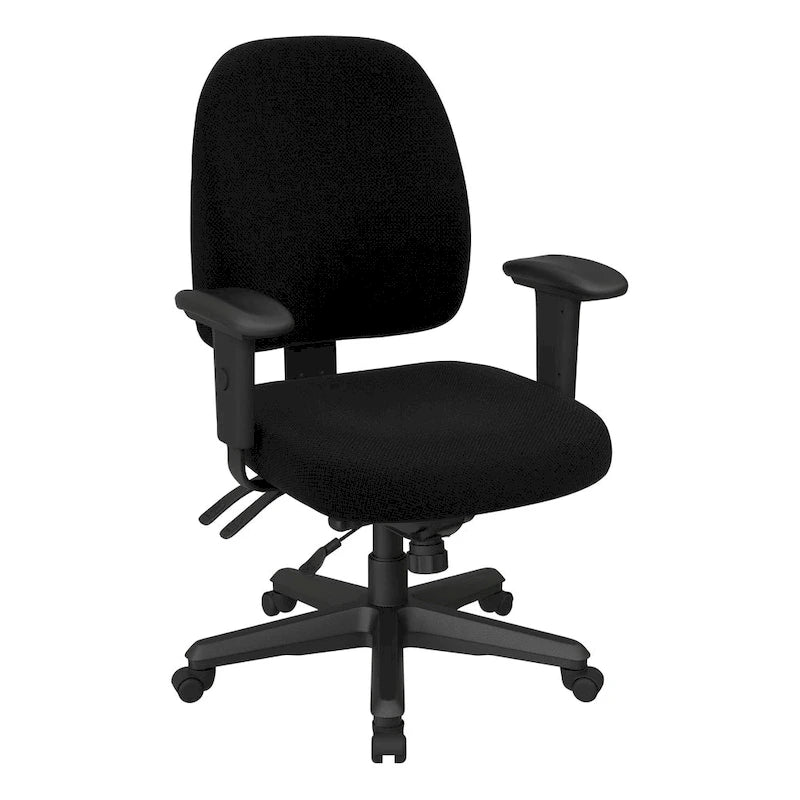 Ergonomischer Bürostuhl mit mittelhoher Rückenlehne