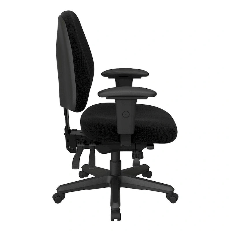 Ergonomischer Bürostuhl mit mittelhoher Rückenlehne