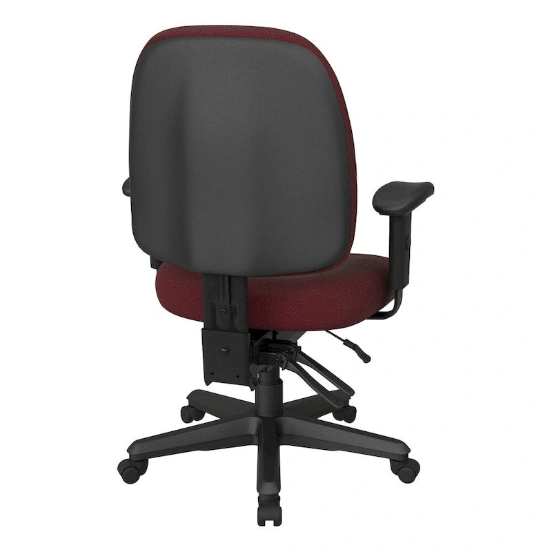 Ergonomischer Bürostuhl mit mittelhoher Rückenlehne