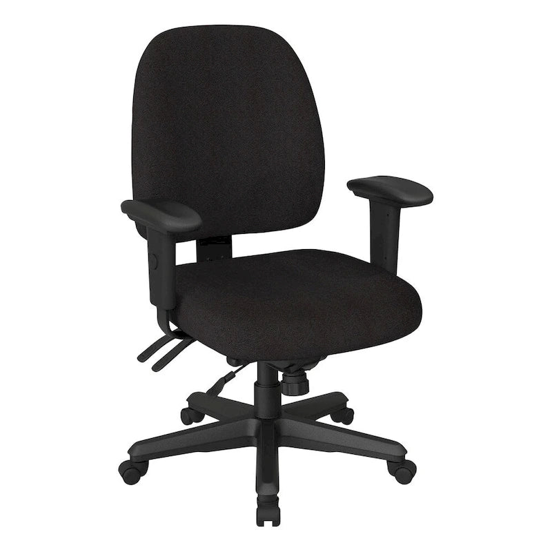Ergonomischer Bürostuhl mit mittelhoher Rückenlehne