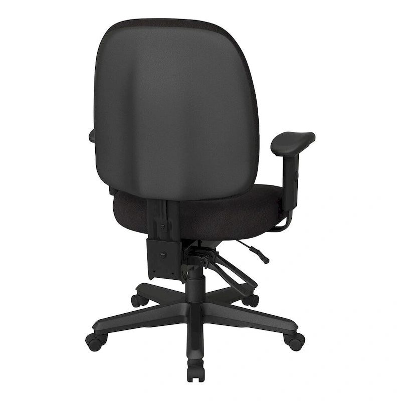 Ergonomischer Bürostuhl mit mittelhoher Rückenlehne