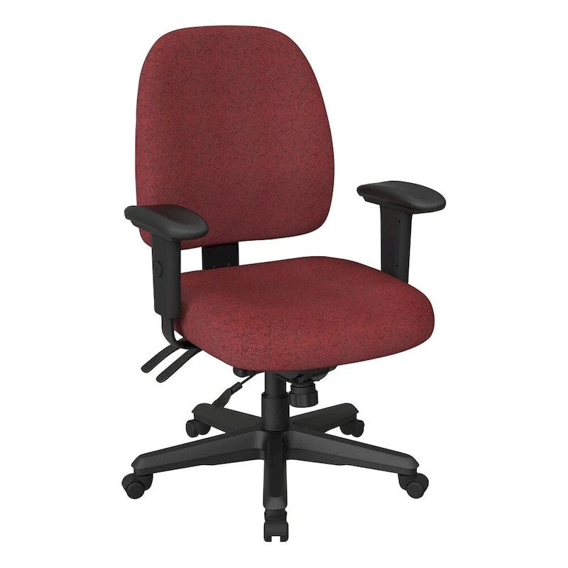 Ergonomischer Bürostuhl mit mittelhoher Rückenlehne