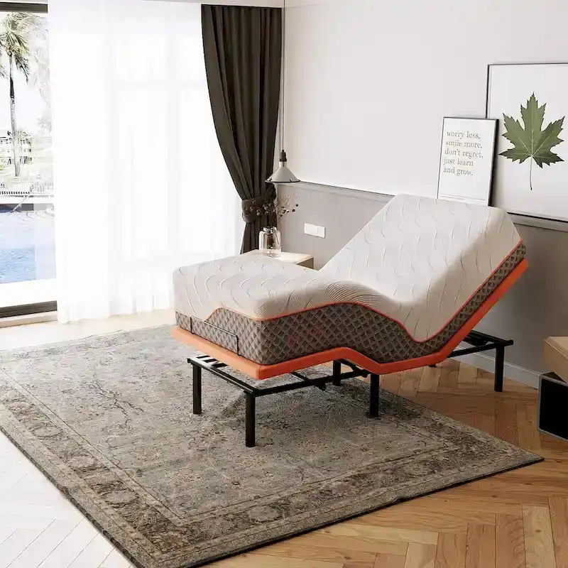 Verstellbarer Lattenrost mit Massagefunktion