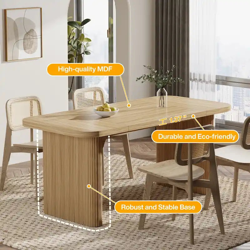 Moderner Chefschreibtisch für das Home-Office