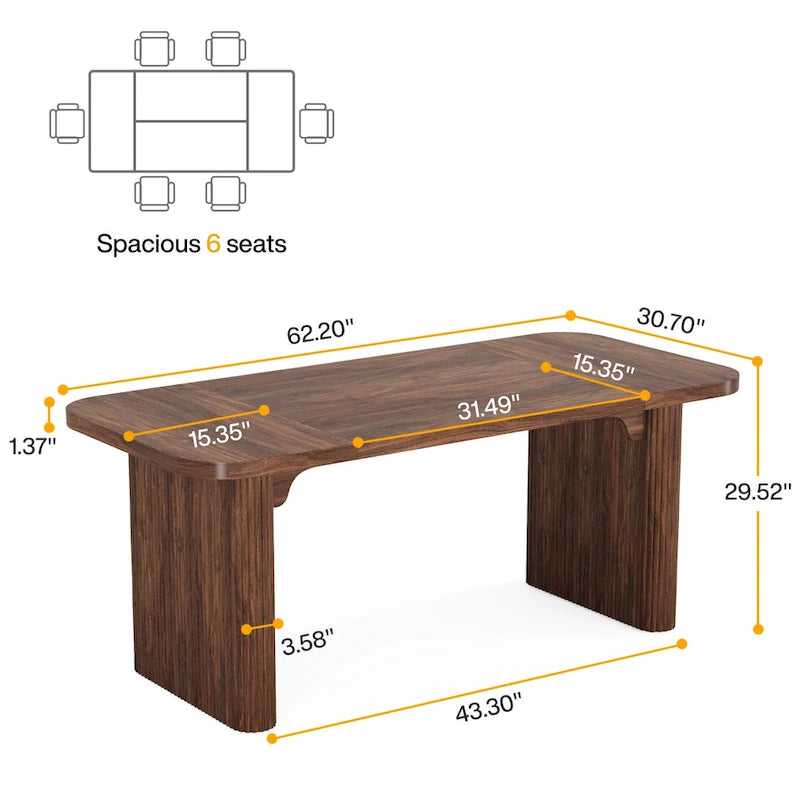 Moderner Chefschreibtisch für das Home-Office