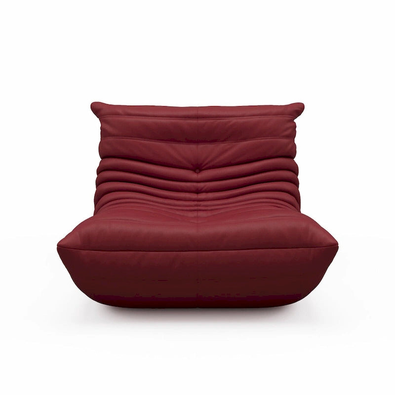 Furgle Mikrofaser-Ledersofa Ergonomisches Design Lazy Sofa Bodensofa