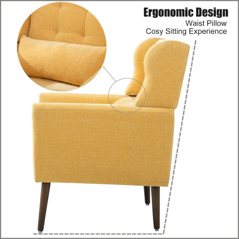 Moderner Akzentsessel Bequemer Lesesessel Lounge-Sessel