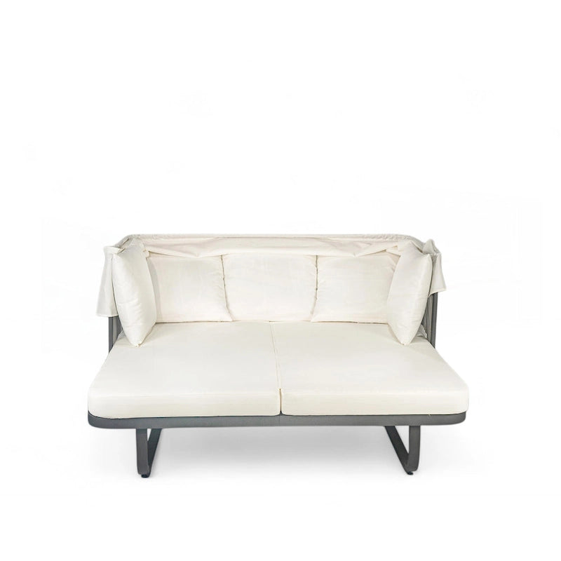 57 Outdoor-Tagesbett aus Rattan fürs Patio
