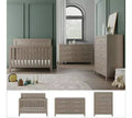 Child Craft Kieran Kinderbett, Doppelkommode und Wäscheschrank Set, 3-teilig, beinhaltet 4-in-1 umwandelbares Kinderbett, Kommode und Wäscheschrank
