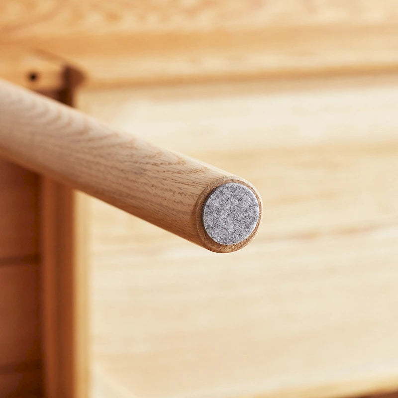 Massivholz-Schreibtisch mit Schublade für den Wohnbereich