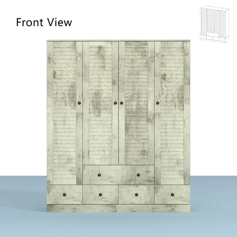 Schlafzimmer Kleiderschrank Garderobe Kleiderschrank Kleiderstange Schublade