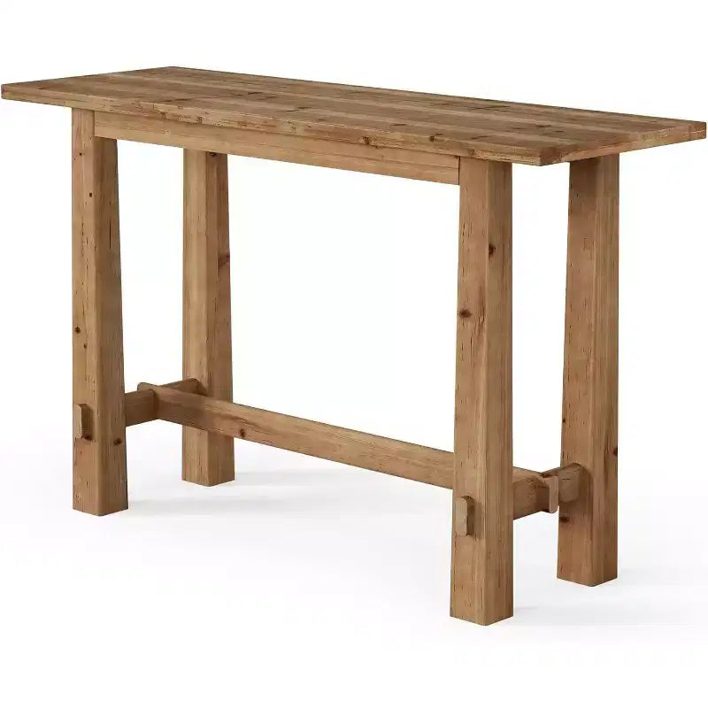 63-Zoll-Stehtisch aus Massivholz für Küche, Café oder Restaurant
