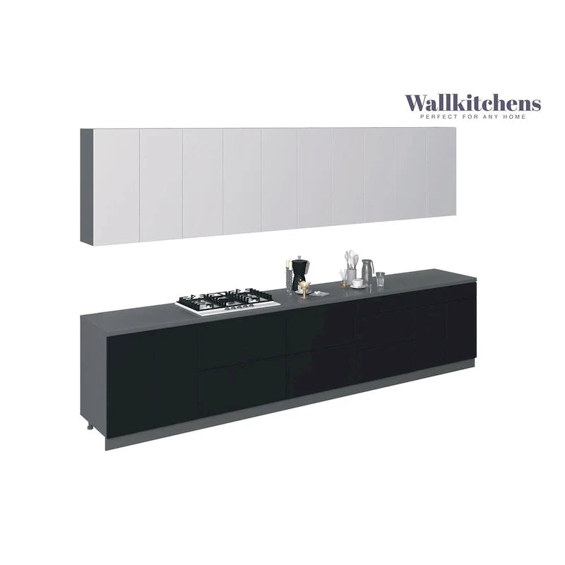 Modernes Küchenschrank-Set ¨C 13 Fuß breit, 153x24, Mehrere Farben