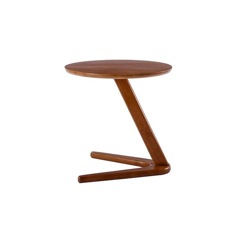 2er-Set Akzentstühle mit Beistelltisch, Armlehnstuhl für Wohnzimmer, Schlafzimmer, Büro - 78,0 cm H * 64,5 cm B * 71,0 cm T