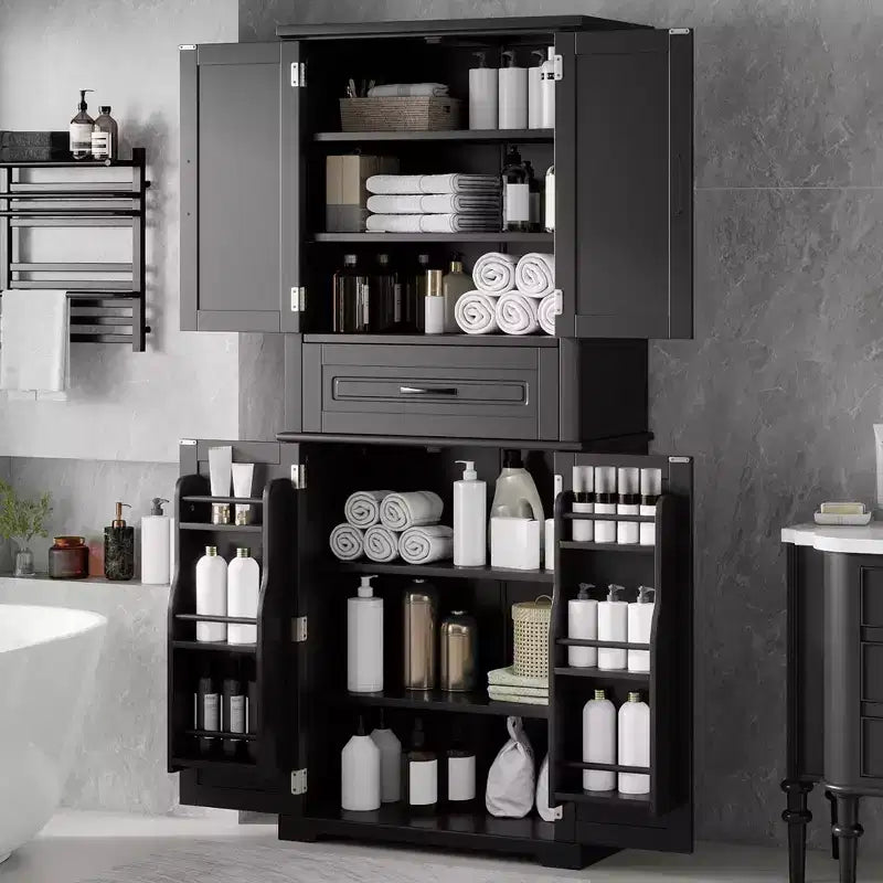 Christopher Knight Home Ashbur moderner Badezimmerschrank mit Schublade und verstellbarem Einlegeboden