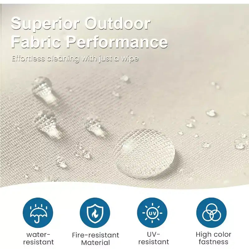 Heynemo Aluminium-Gartensessel, 2er-Set wetterfeste Metall-Einzelsessel für die Terrasse, Terrassen-Sitzgruppe für Veranda, Hinterhof und Garten