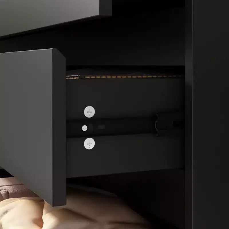 Famapy Moderne Kommode mit 12 Schubladen, eleganter Schubladenschrank