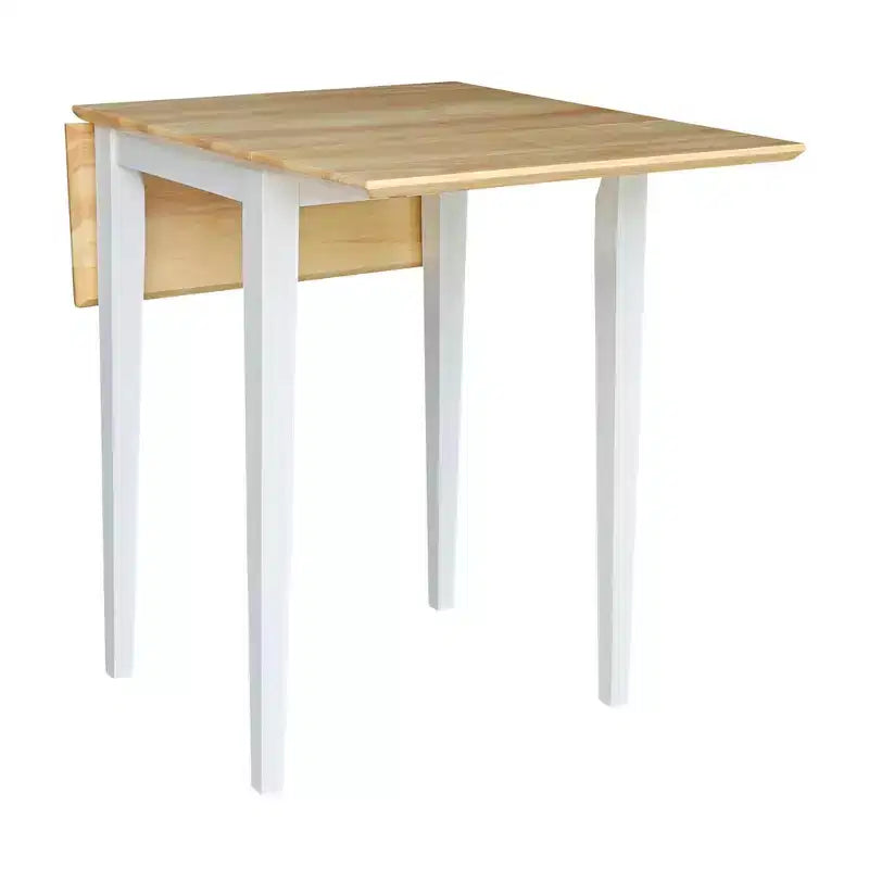 Esstisch mit Klappplatten in Espresso, für 4 Personen