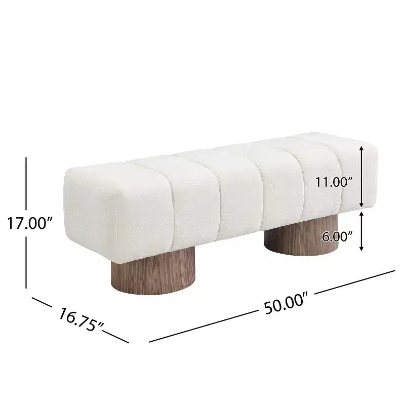 Christopher Knight Home Gale 50 Moderne multifunktionale Esszimmerbank mit Chenille-Polsterung