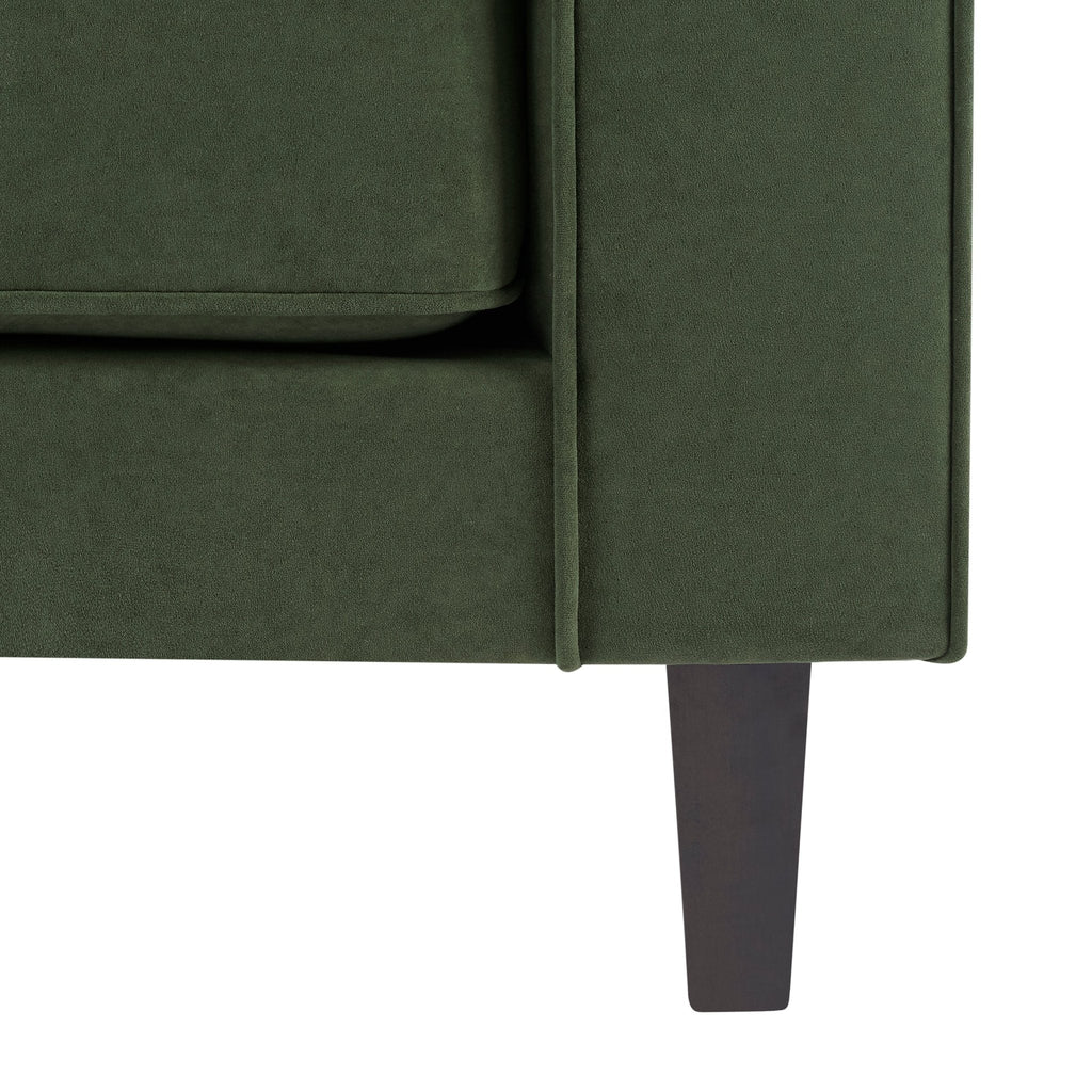 2-Sitzer-Sofa – Dunkeloliv
