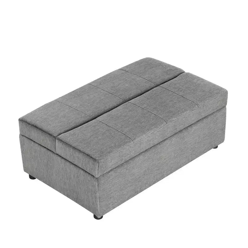 Wandelbares Twin-Size-Schlafsofa mit Bettkasten und Matratze – platzsparendes Gästebett für Wohnzimmer und Wohnung