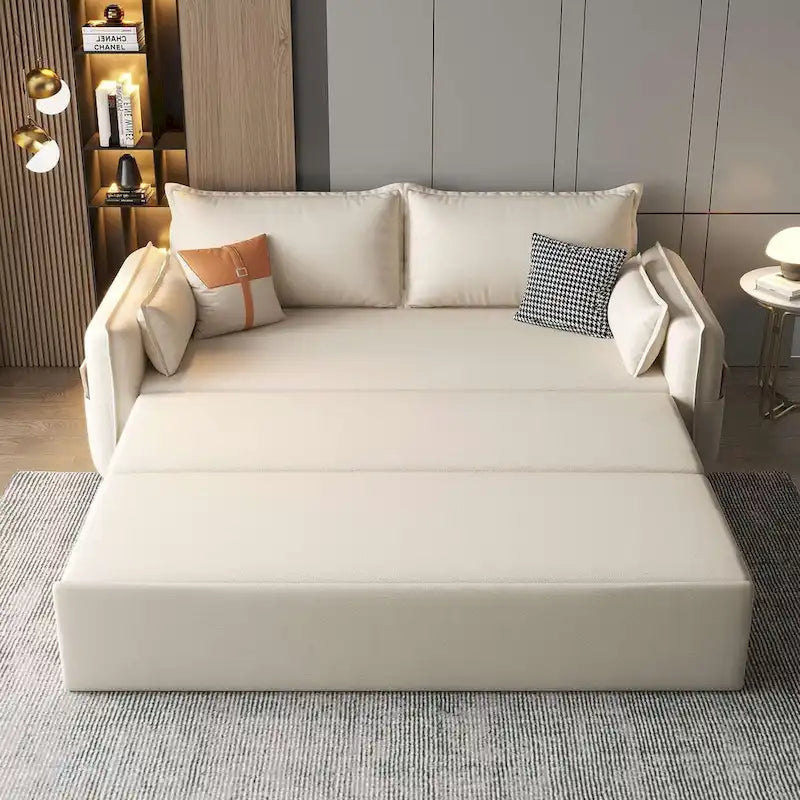 JASIWAY Schlafsofa mit Bettkasten, ausziehbar