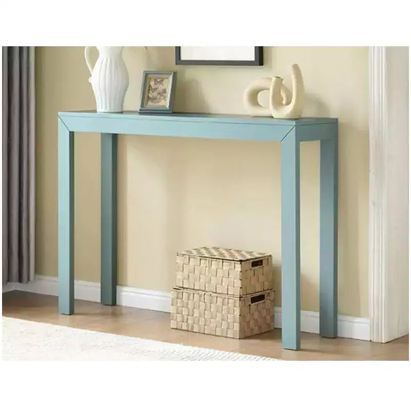 Kings Brand Furniture Russel Konsolentisch – Moderner Flurtisch, Sofatisch, für hinter das Sofa, Flur, Wohnzimmer