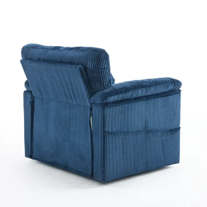 33-Zoll-Drehsessel aus Cord