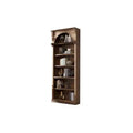 94 Traditioneller hoher Holz-Bücherregal mit Stauraum Stratton Collection Braun - Martin Furniture
