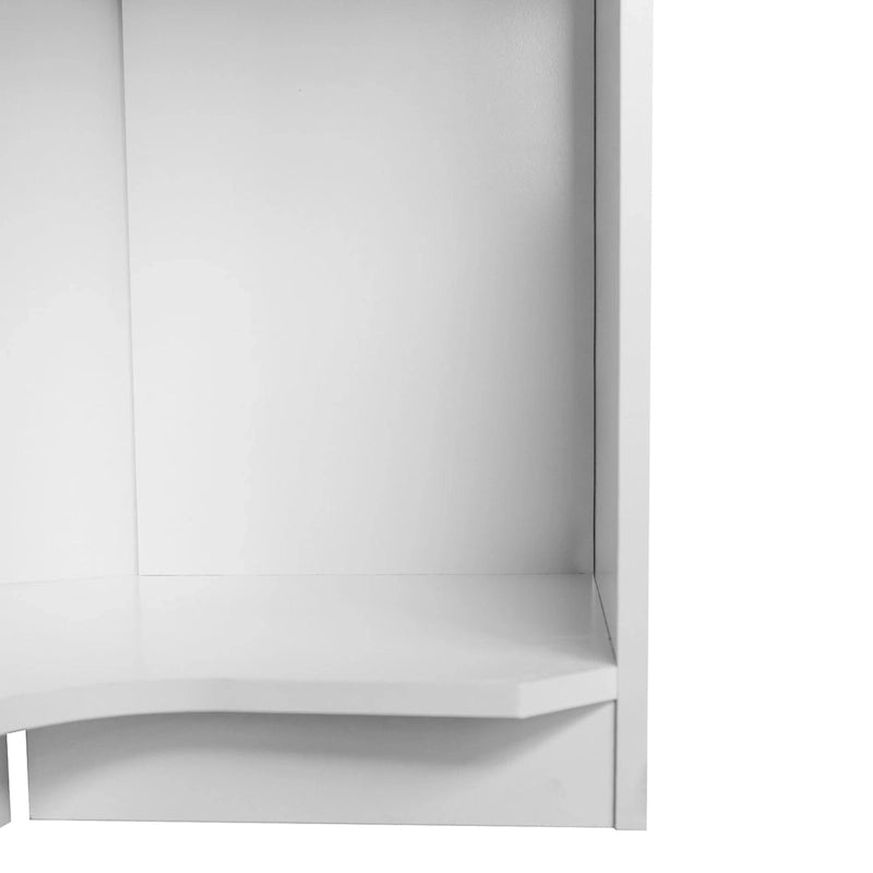 Polygon Eckkleiderschrank mit 2 Türen
