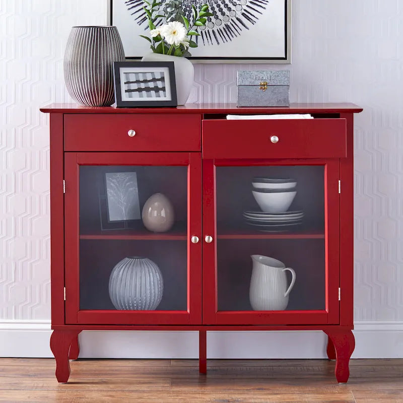 Copper Grove Rawdon Buffet/Sideboard mit Glasfront