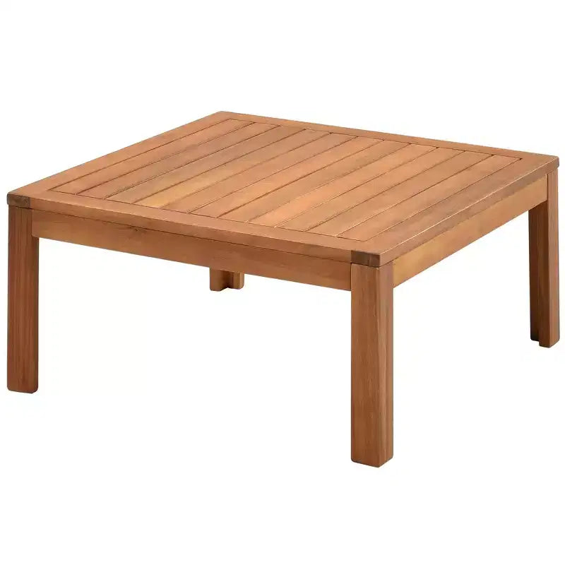 Polibi Acacia Eck-Outdoor-Sofa-Set mit passendem Couchtisch