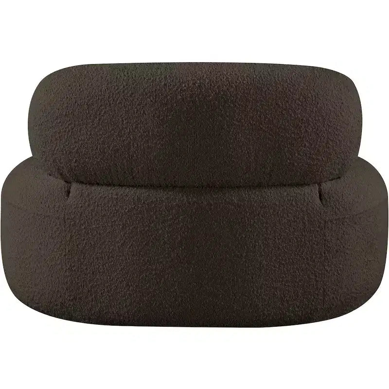 Meridian Furniture Venti Stuhl aus Bouclé-Stoff