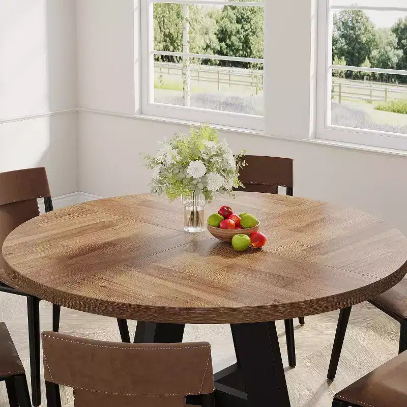 Runder Esstisch, 120 cm, für 4 Personen