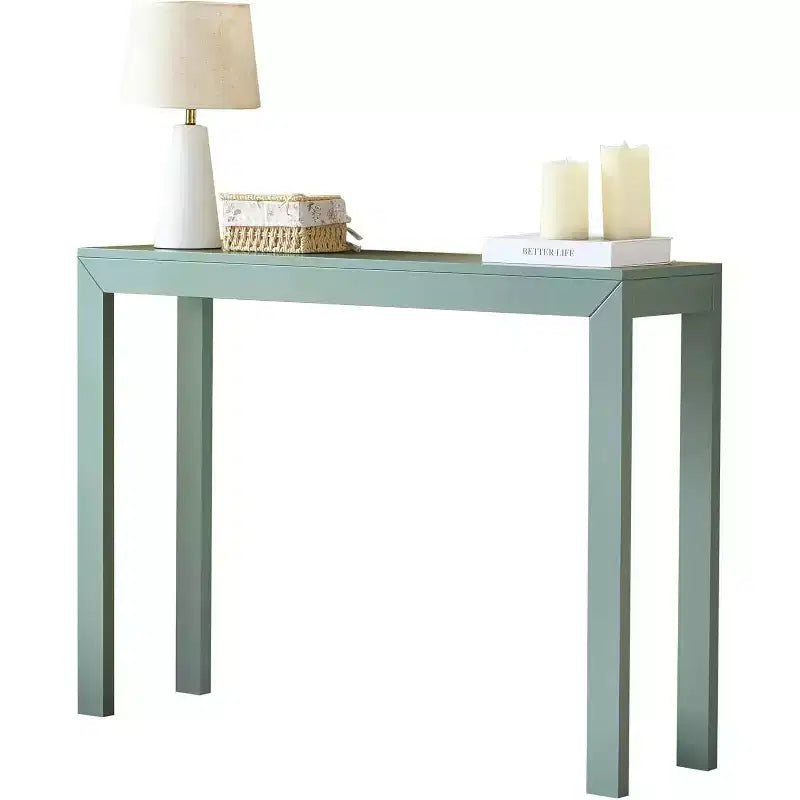 Kings Brand Furniture Russel Konsolentisch – Moderner Flurtisch, Sofatisch, für hinter das Sofa, Flur, Wohnzimmer