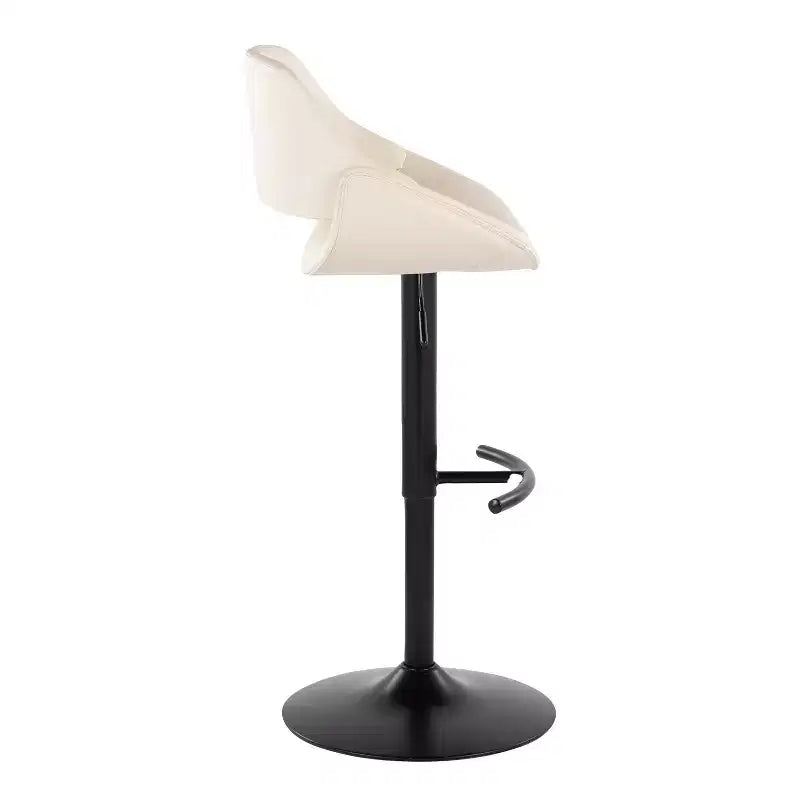 LumiSource 2er-Set Fabrico Verstellbare Barhocker PU