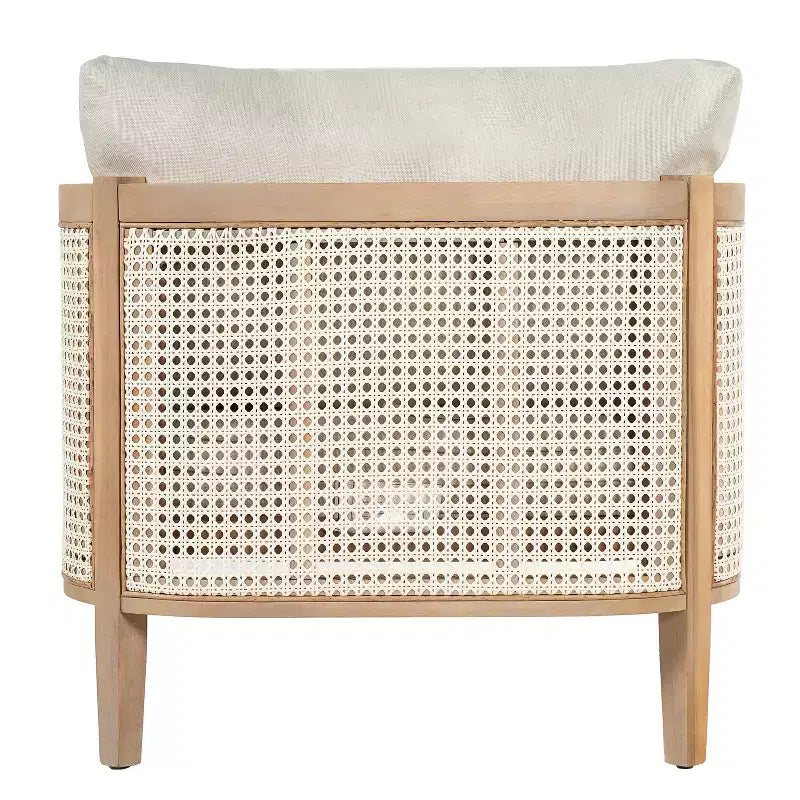 Christopher Knight Home Maciej 3-teiliges Outdoor-Sitzgruppen-Set aus rustikalem Akazienholz und Rattan