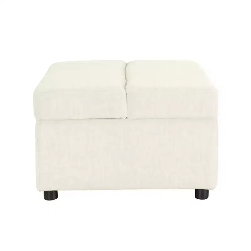 Wandelbares Twin-Size-Schlafsofa mit Bettkasten und Matratze – platzsparendes Gästebett für Wohnzimmer und Wohnung