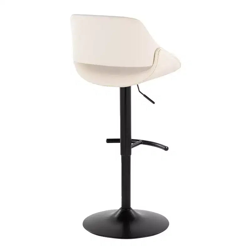 LumiSource 2er-Set Fabrico Verstellbare Barhocker PU