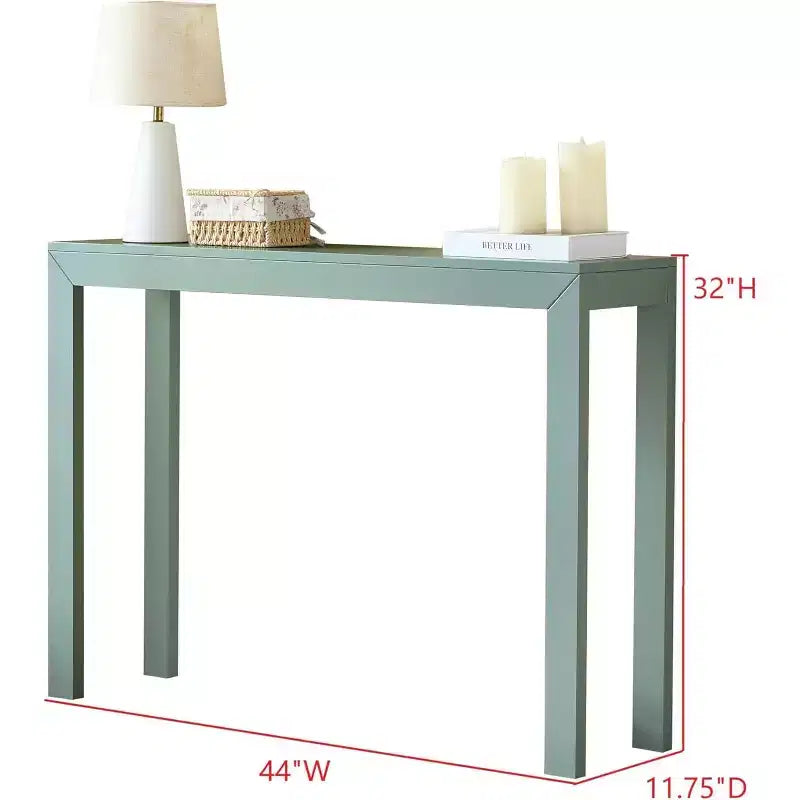 Kings Brand Furniture Russel Konsolentisch – Moderner Flurtisch, Sofatisch, für hinter das Sofa, Flur, Wohnzimmer