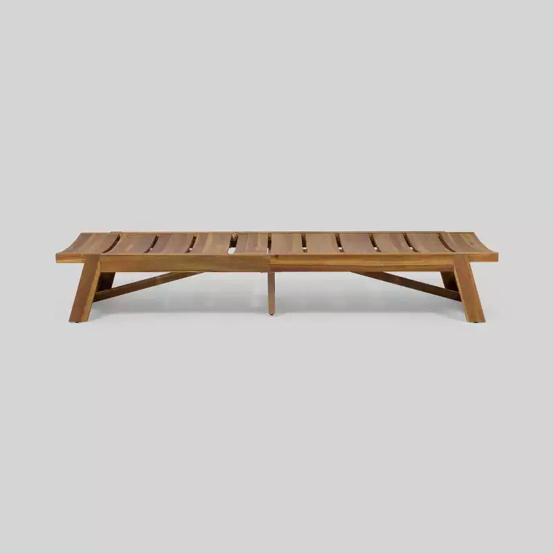 Mahalo 2-tlg. Chaiselongue-Set aus Akazienholz - Christopher Knight Home