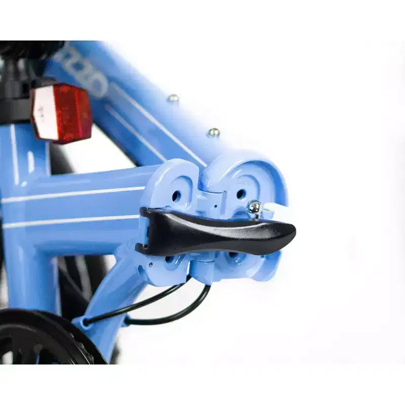 ZiZZO Via 7-Gang Aluminium 20 Zoll Faltrad – Himmelblau