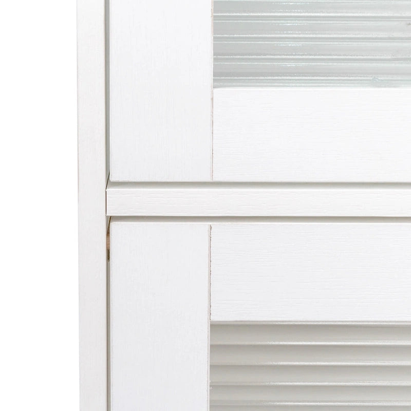 Moderner Aufbewahrungsschrank mit Glastüren fürs Büro