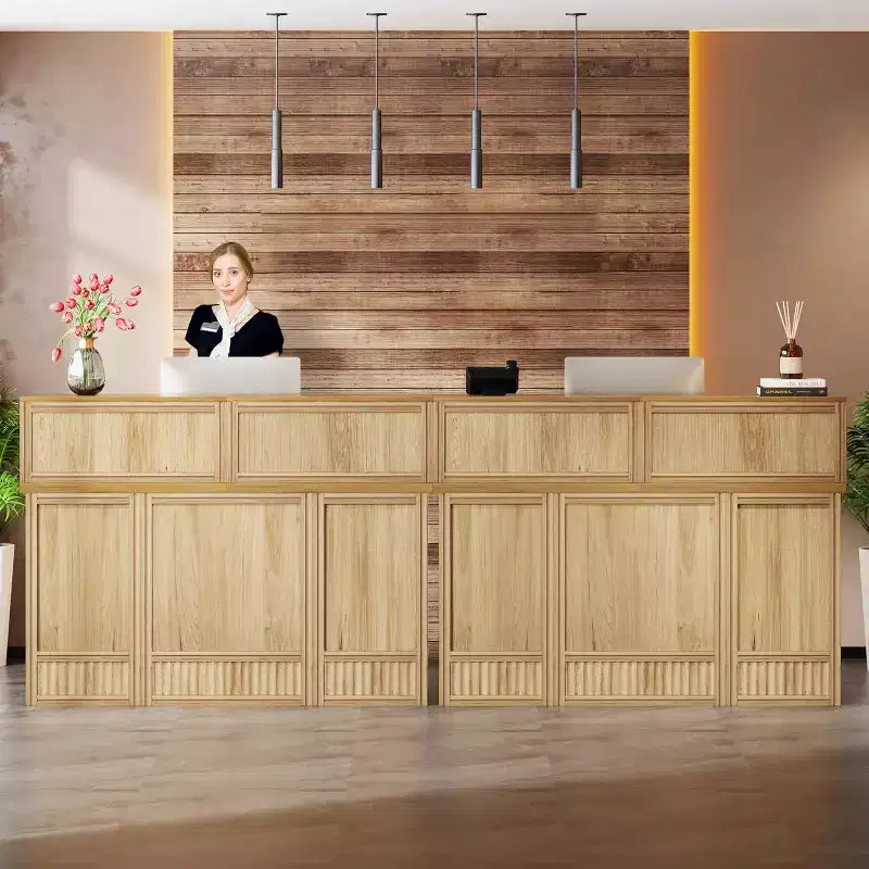 Lantine-Empfangstresen mit Theke