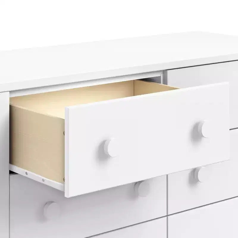 Scallop Kommode mit 6 Schubladen