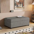 Wandelbares Twin-Size-Schlafsofa mit Bettkasten und Matratze – platzsparendes Gästebett für Wohnzimmer und Wohnung
